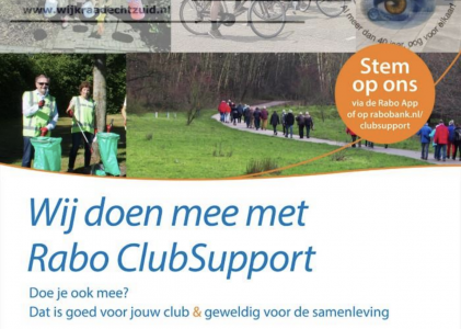 Rabobank Clubsupport actie